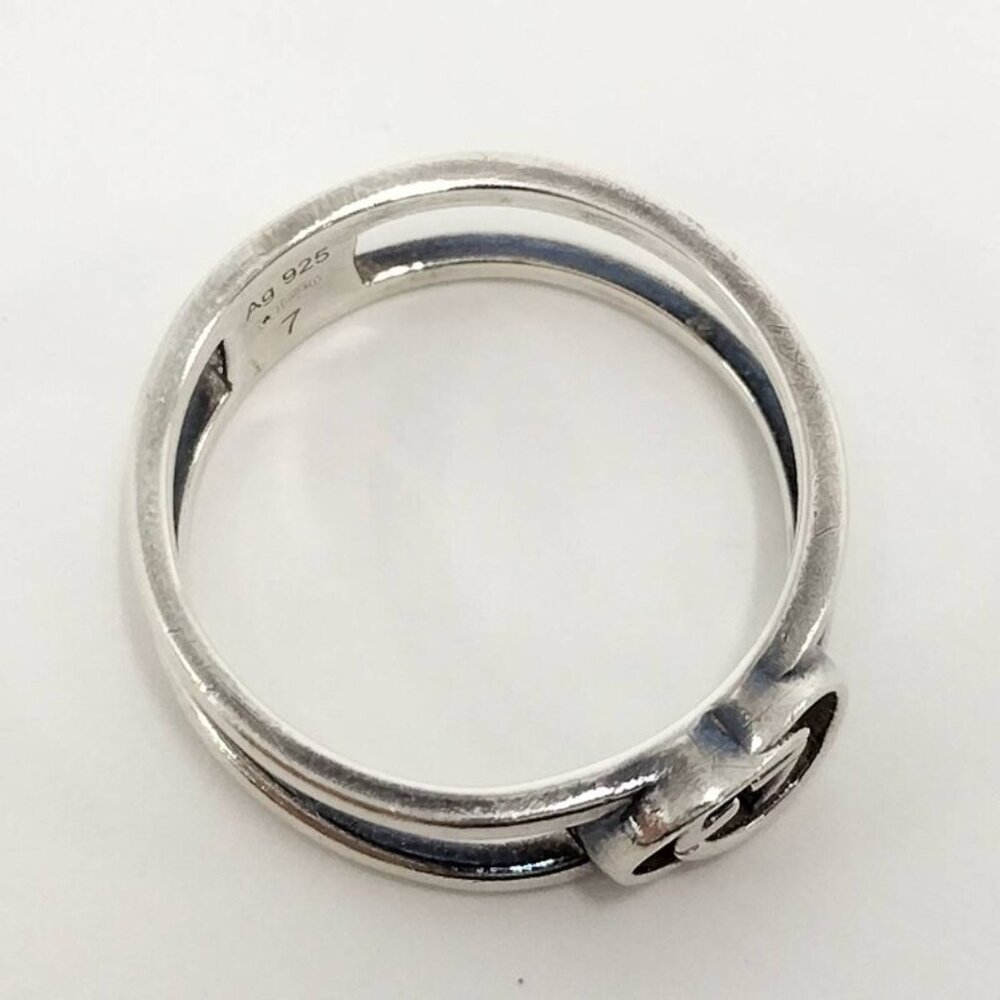 Gucci Rings Ring Interlocking G SV 925 Silver - Picture 9 of 10